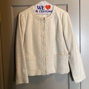 Talbots Zippered Blazer